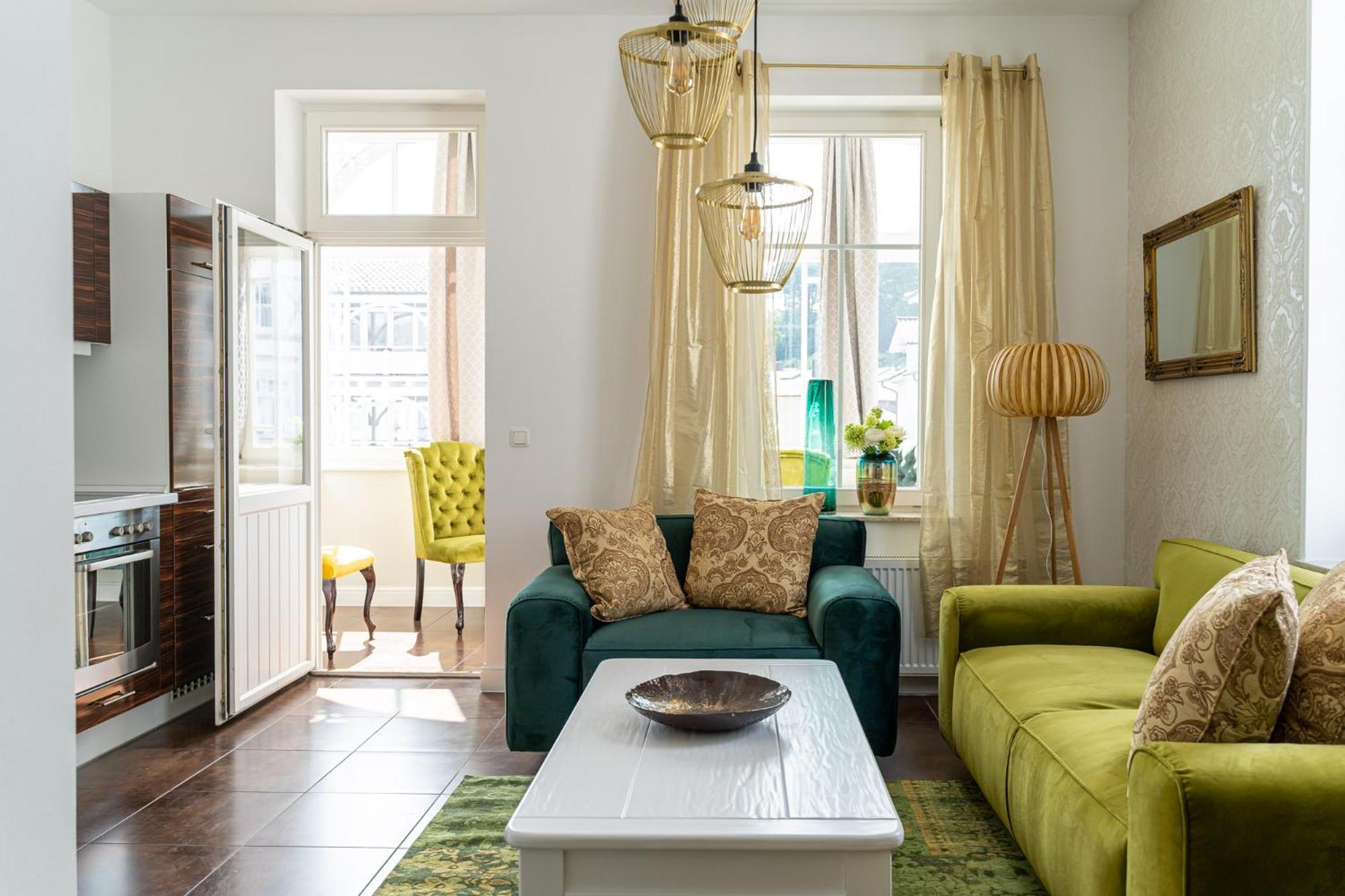 Meeresgold - Stilvolle Auszeit Nur 150 Meter Vom Apartament *